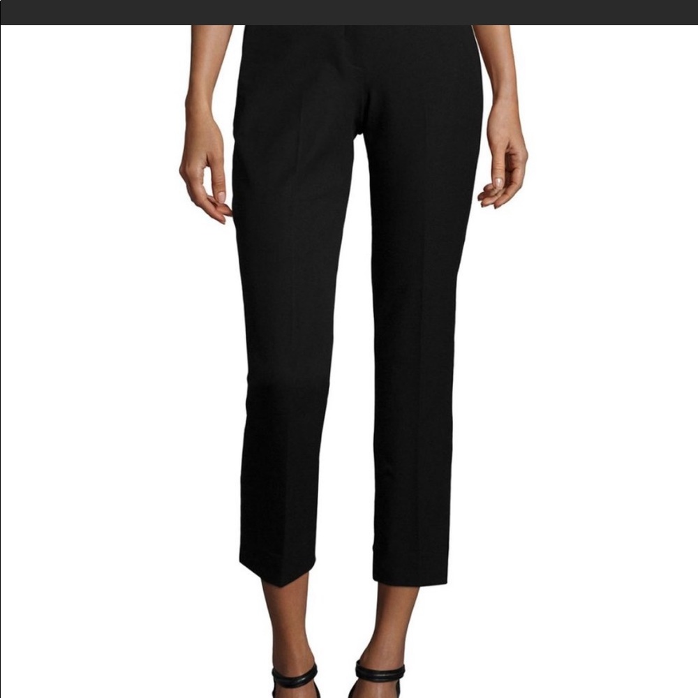 Theory Izelle C. Slim-Fit Jetty black Pant size 4
